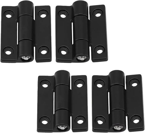 Adjustable Torsion Damping Hinge for Furniture Cabinets and Industrial 4Pcs(36x28MM Black) in Kuwait