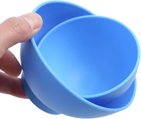 Dental Mixing Bowls Flexible Durable for Alginate Impression Lab Rubber Plaster Materials(3Pcs Blue) in Kuwait