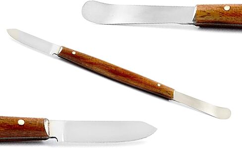Medspo Professional Dental Carvers | Cement Spatula Stock Knife | Single Double End | Sculpting Wax Modeling Mixing | Lab Tools (FahenStock Wax Knife Small) in Kuwait