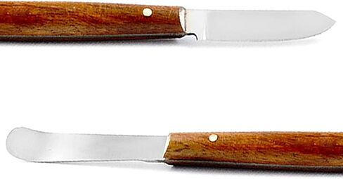 Medspo Professional Dental Carvers | Cement Spatula Stock Knife | Single Double End | Sculpting Wax Modeling Mixing | Lab Tools (FahenStock Wax Knife Small) in Kuwait