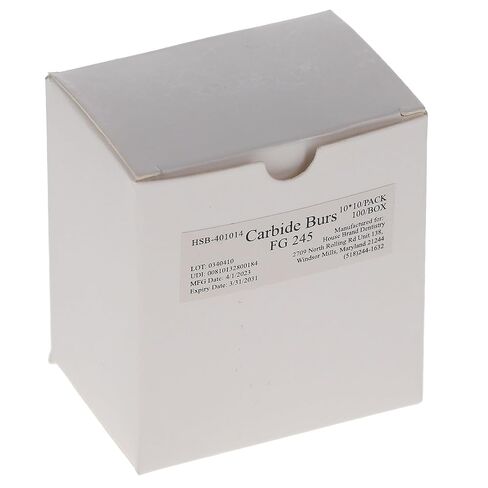401014 FG قبضة الاحتكاك رقم 245 مثاقب كربيد لتحضير الملغم 100/Pk in Kuwait