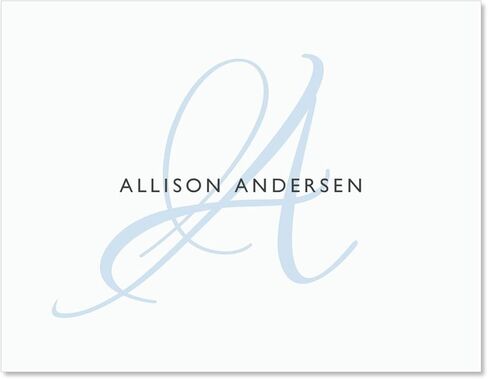 White Marguerite Personalized Note Cards (Set of 12 Cards with White Envelopes) in Saudi Arabia