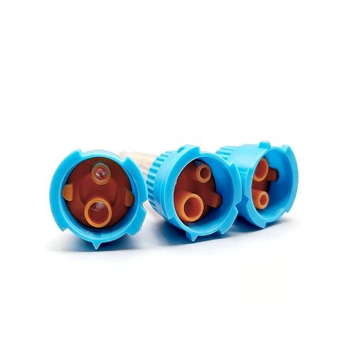 100/pk أزرق/برتقالي بنسبة 4:1 نصائح خلط الأسنان لخلط انطباعات الأسنان in Kuwait