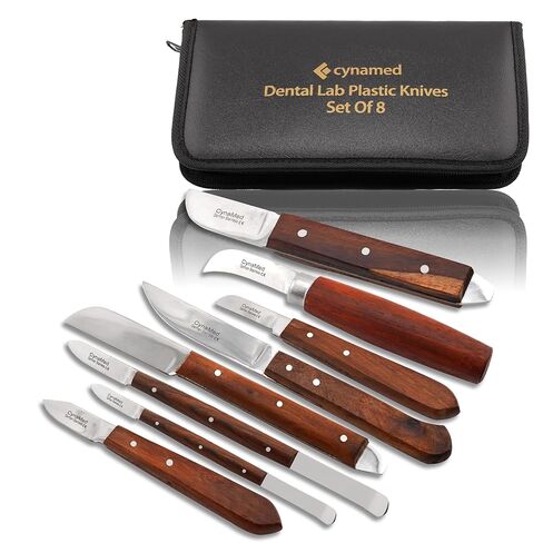Dental Fahenstock Large, Small Knife, Cynamed Plaster Alignate Spatula and Knife Mixing Modeling Labratory Restorative Instruments 6 Pcs in Kuwait