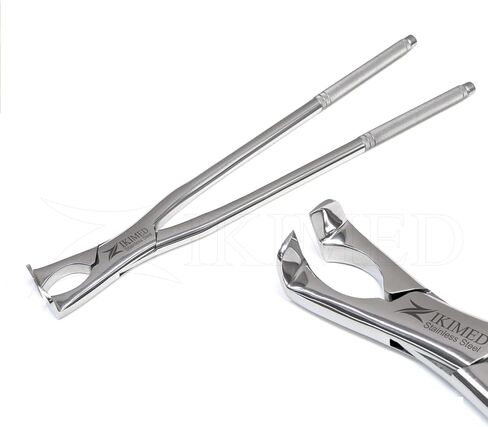 أداة توزيع مولار لطب الأسنان من Equine Horse مقاس 3 مم ملقط فك من الفولاذ المقاوم للصدأ بطول 19 بوصة مصمم ليكون سهل الاستخدام لجميع الأطباء البيطريين. in Kuwait