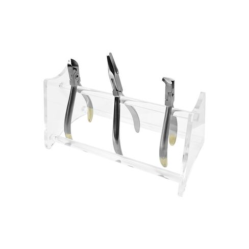 Dental Orthodontic Pliers Holder, YOUYA DENTAL Acrylic Jewelry Craft Pliers Rack Shelf Forceps Organizer Dental Acrylic Stand Holder Forceps Scissors Rack Tool for Orthodontic Equipment in Kuwait