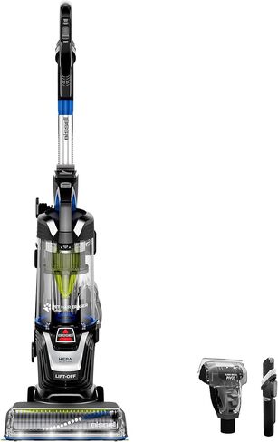 Bissell Pet Hair Eraser Turbo Lift-Off Vacuum, w/Self-Cleaning Brush Roll, HEPA Filtration, Powerful Pet Hair Pickup with TurboBrush Pivot Tool & LED-lit dusting Brush & Crevice Tool, 3774F in Saudi Arabia