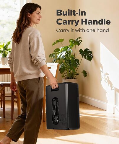 مكنسة كهربائية أوتوماتيكية بدون لمس من LyriFine Pro، مكنسة كهربائية للشعر بقوة 20 كيلو باسكال، سريعة جدًا وقوية لصالونات التجميل وأغذية شعر الحيوانات الأليفة، وأجهزة استشعار تلقائية، مكنسة كهربائية ذات سعة كبيرة 6 لتر، بدون كيس، وضعين in Kuwait