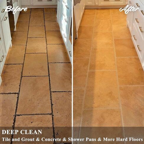 15" Floor Buffer Machine, Commercial Floor Scrubber Machine with Brushes and Pads, Heavy Duty Floor Cleaner and Polisher- Deep Clean and Polish Your Floors with Ease in Kuwait