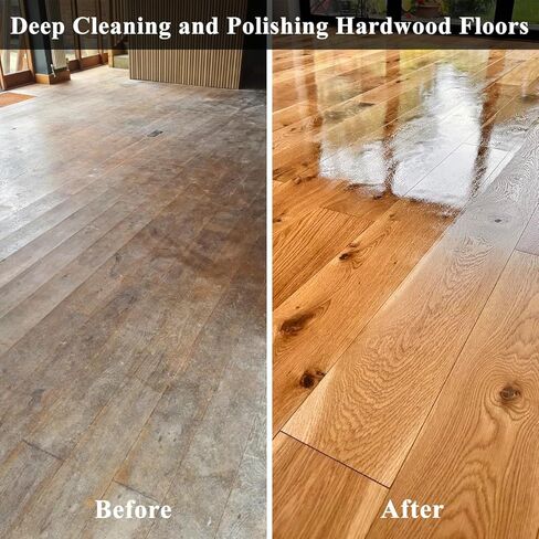 15" Floor Buffer Machine, Commercial Floor Scrubber Machine with Brushes and Pads, Heavy Duty Floor Cleaner and Polisher- Deep Clean and Polish Your Floors with Ease in Kuwait