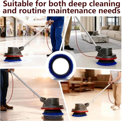 237058 Blue Crimped Polypropylene Scrub Orbiter Brush Replacement for Oreck Commercial ORB550MC, ORB600MW, ORB700MC Orbiter Floor Machines, for Bissell BGEM9000 in Kuwait