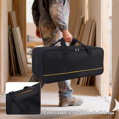 Storage Bag Compatible with DEWALT 20V Handheld Vacuum Cordless DCV501HB,Carry Case for Car Handheld Vacuum,Large Capacity Travel Case for Accessories,Bag Only in Kuwait