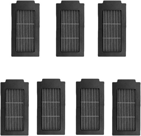 7 Pcs Filter Compatible For Ecovacs Deebot T50 Pro, T50 Omni, T50 Pro Omni, T50 Max Pro Omni, robot vacuum cleaner accessories Parts. in Saudi Arabia