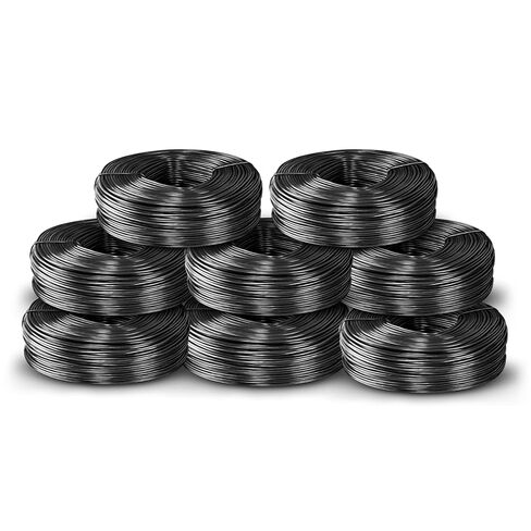 سلك ربط حديد التسليح مقاس 16 - لفة سلك ربط من الفولاذ الأسود الملدن، 3.5 رطل (330-340 قدمًا) لكل لفة ناعمة ومرنة، متينة للبناء، ربط حديد التسليح القوي (لفة واحدة) in Kuwait