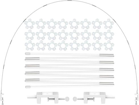 LANGXUN 12ft Table Balloon Arch Kit For Birthday Decorations, Party,Wedding and Graduation Decorations, Christmas Decorations Baby Shower Bachelor Party Supplies (Balloon Column Stand Kit) in Kuwait