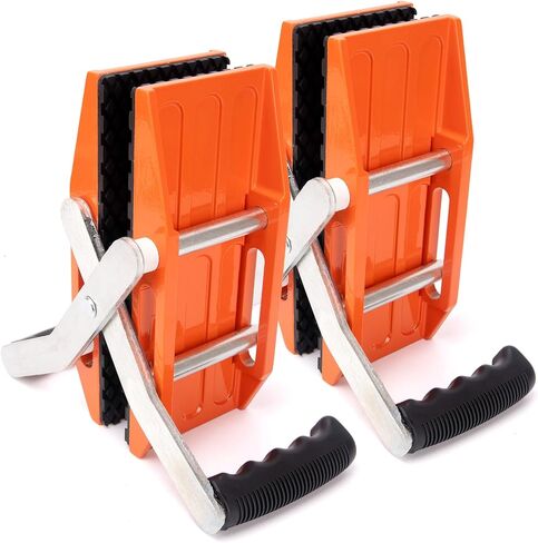 2 PACK Granite carrying clamps,Double handed stone carrying clamps,stone panel carriers Lifting Tools 660lbs Transporting Heavy Duty Carry Clamp for Glass Quartz Slabs Marble with Rubber-lined in Saudi Arabia