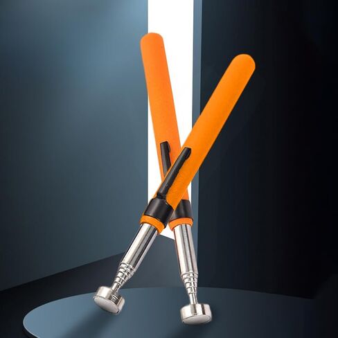 Telescoping Magnetic Pickup Tool with 8lb Pull Force, Telescoping 28 Inch Extendable Stick Gadget, Non-Slip Extendable Extra Strong Magnet Pickup Tool in Saudi Arabia