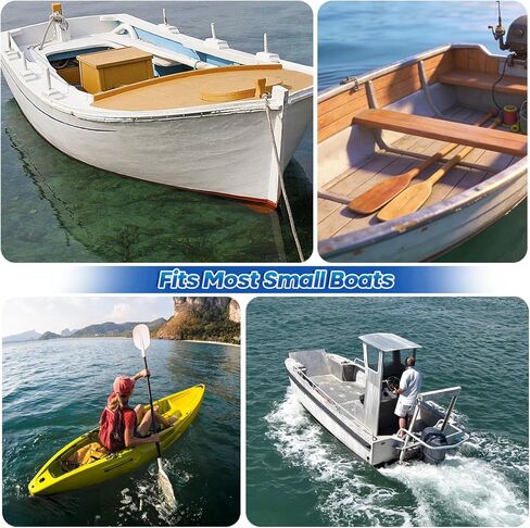 مجموعة روافع مرساة يدوية، نظام رفع مرساة يدوي لقوارب الكاياك، قارب جون، قارب الباس، متوافق مع حبل يصل إلى 0.45 بوصة in Kuwait