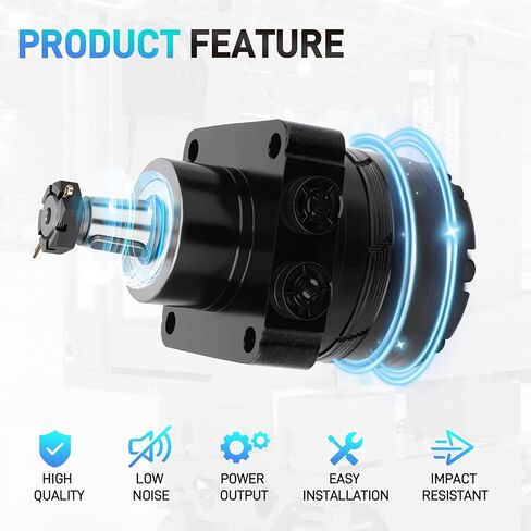 Hydraulic Drive Motor Compatible with SkyJack SJIII 3220 3226 4626 4632 Replaces# 194615 103129 198838 SJ194615 in Saudi Arabia
