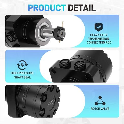 Hydraulic Drive Motor Compatible with SkyJack SJIII 3220 3226 4626 4632 Replaces# 194615 103129 198838 SJ194615 in Saudi Arabia