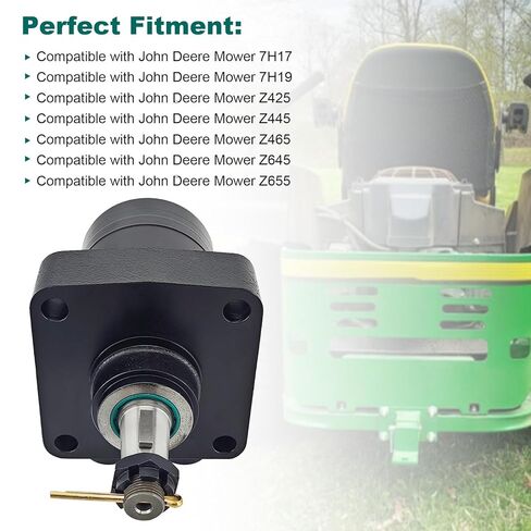 TCA13099 Hydraulic Motor Compatible with John Deere Mower Z425 Z445 Z465 Z645 Z655 7H17 7H19, TE0195US250AAAA TE0195US250AAMU in Saudi Arabia