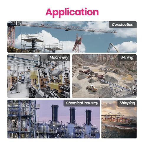 Economical Hydraulic Pressure Test Kit with3 Gauges (250/400/600 Bar), 6 Test Couplings & 2 Hoses, for Excavator, Construction Machinery, Hydraulic Systems in Kuwait