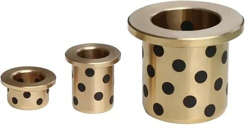 كم محمل، 1 قطعة القطر الداخلي JFB12MM غلاف نحاسي جرافيت ذاتي التشحيم محمل جلبة ذات حواف in Kuwait