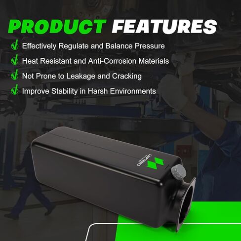 LEAPTREND Hydraulic Oil Reservoir Tank (14L Black) Compatible with Rotary/Forward/Direct/Hanmecson Lift, for Hydraulic Power Units 2-Post & Pad Lifts, Replacement for P1427KIT in Kuwait