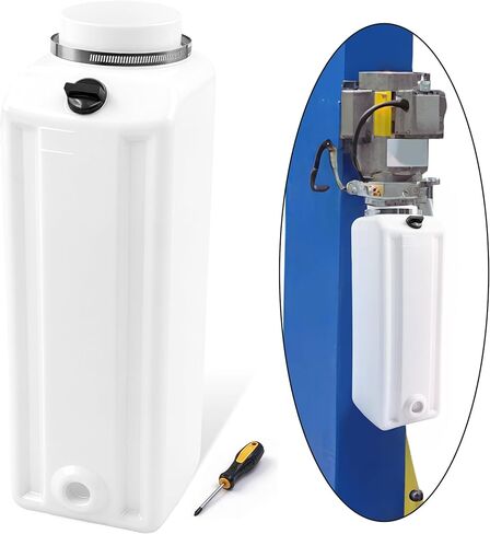 Oil Reservoir Tank with Hose Clamp & Wrench Tool,Compatible with DURO Power Units,Replacement for Eagle Lifts,Prokar,Auto Lift,Strong Arm & Pro Line,Iron Horse,Tuxedo Lift,Fits Most 2 & 4 Post Lifts in Saudi Arabia