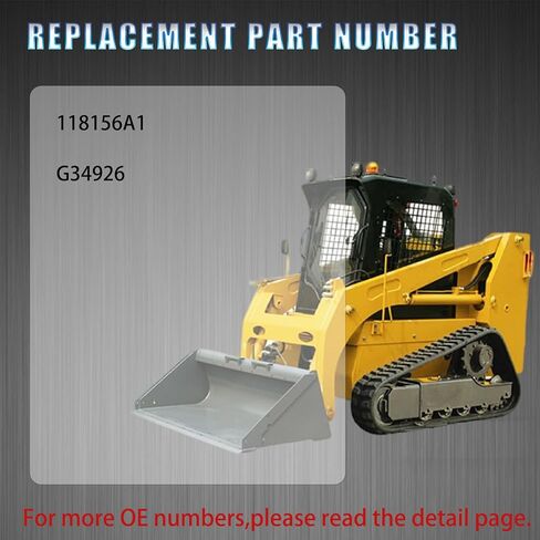 118156A1 Hydraulic Bucket Tilt Cylinder.Compatible with Case Skid Steer Loader 1845C 1845S 1845 1845B .Replacement OE for G34926 in Saudi Arabia