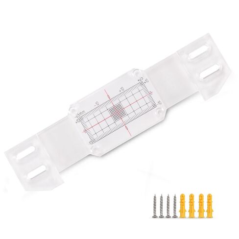 مقياس احترافي لمراقبة التشققات مزود بشبكة قياس - كاشف تشققات الجدران عالي الدقة للتقييم الهيكلي، يتضمن ورقة تسجيل وخيارات تثبيت مزدوجة in Kuwait