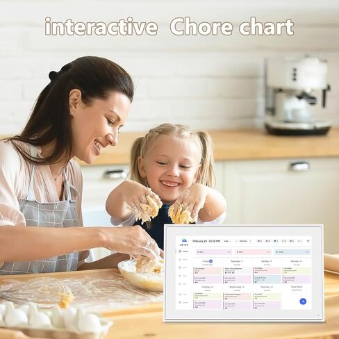 2025-2026 تقويم الحائط العائلي و Chore Clendar-مخطط المنظمة المنزلية لمدة 12 شهرًا (يوليو 2025 إلى يوليو 2026) للمدرسة والمكتب والجداول العائلية والمطبخ in Kuwait