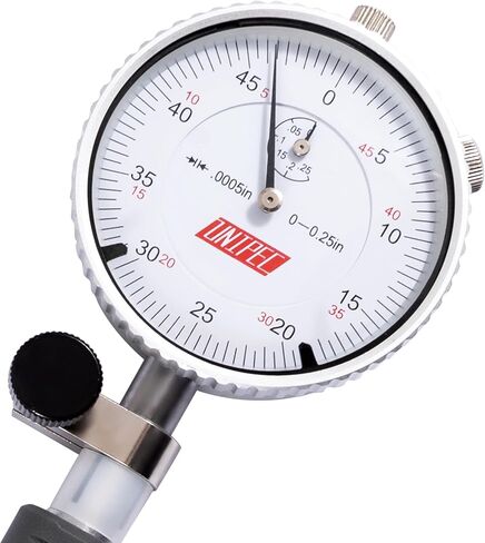 مقياس تجويف القرص 2-6 بوصة، تخرج 0.0005 بوصة، أداة قياس عالية الدقة لفحص التجويف، طول الجذع 9.5 بوصة، مقياس تجويف قرص الأسطوانة مع سندان كربيد in Kuwait