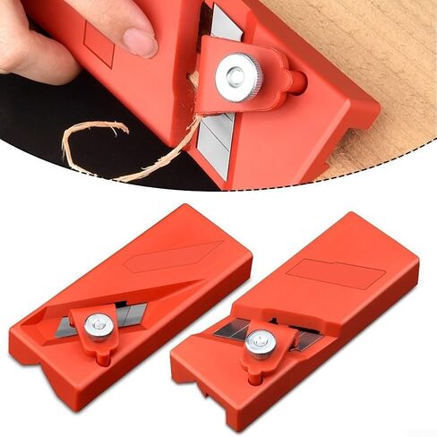 قاطع ألواح الجبس بزاوية 45 درجة مع تشذيب سريع للحواف لألواح الجبس والأعمال الخشبية، أداة يدوية يدوية ABS، برتقالي (ب) in Kuwait