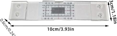 جهاز مراقبة تشققات البناء عالي التحمل من Yuly للبناء الخرساني والجص، جهاز قياس تشققات البناء، قياس عرض التشققات، 4 عبوات in Kuwait