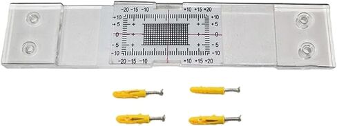 جهاز مراقبة تشققات البناء عالي التحمل من Yuly للبناء الخرساني والجص، جهاز قياس تشققات البناء، قياس عرض التشققات، 4 عبوات in Kuwait