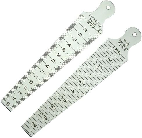 WeldingCity Gap and Clearance 1-15mm 1/32"-5/8" Welding Gauge in Saudi Arabia