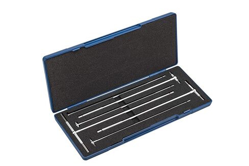 Dasqua 6 قطع T Bore Hole Gauges Set مجموعة مقاييس تصغير كبيرة 5/16 "- 6" Range، T-Bore Hole Gauges in Saudi Arabia