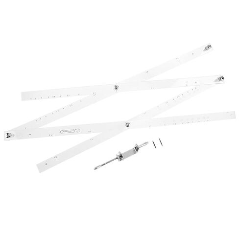 Draw Enlarger Reducers Tool 50cm Scale Foldable Rulers Artist Pantograph Copy Rluers for Office School Drawing Supplies in Saudi Arabia