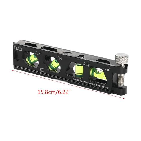 Aluminum Instruments Anti-Drop Strong Magnetic Bubble Level Balancer Ruler Tools in Saudi Arabia