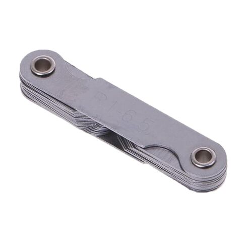 High-Precision Stainless Steel Radius Gauge Sample with 32 Range for Industrial Measurement Radius Gauge Set in Saudi Arabia