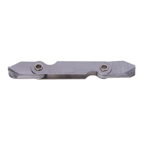 High-Precision Stainless Steel Radius Gauge Sample with 32 Range for Industrial Measurement Radius Gauge Set in Saudi Arabia