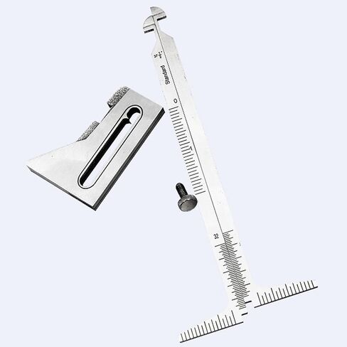 Welding Pipe Gauge 0-32mm Dual Unit Stainless Steel Welding Measure Tool Pipe in Saudi Arabia