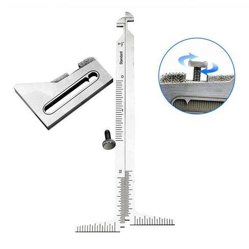 Welding Pipe Gauge 0-32mm Dual Unit Stainless Steel Welding Measure Tool Pipe in Saudi Arabia