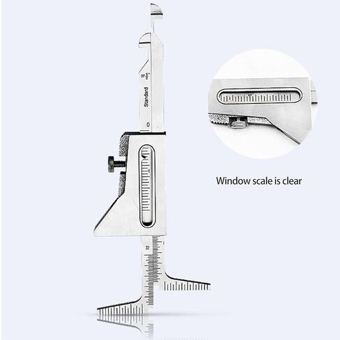 Welding Pipe Gauge 0-32mm Dual Unit Stainless Steel Welding Measure Tool Pipe in Saudi Arabia