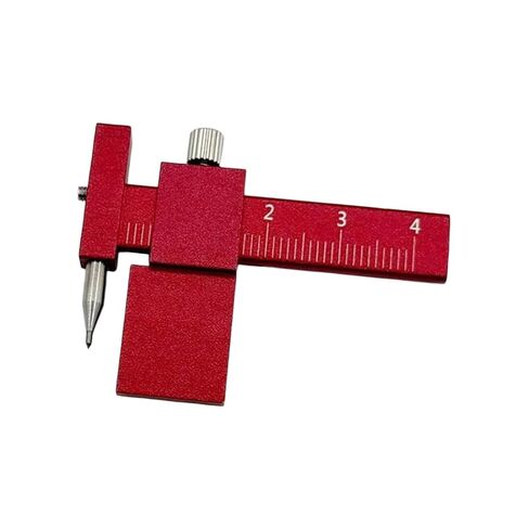 Accuracy Parallel Line Scribers Tool Adjustable Width Machined Aluminum Alloy Crafting in Saudi Arabia