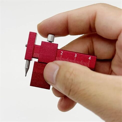 Accuracy Parallel Line Scribers Tool Adjustable Width Machined Aluminum Alloy Crafting in Saudi Arabia