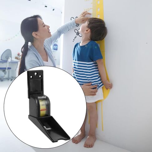 قضيب ارتفاع موفر للمساحة مثبت على الحائط، قضيب قياس ارتفاع 2 متر لقياس الارتفاع من الأطفال إلى البالغين in Saudi Arabia