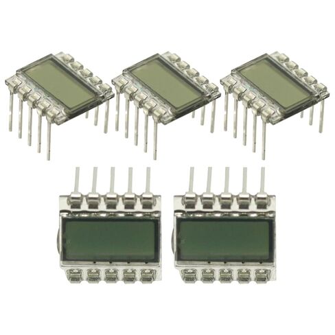 5PCS Digital Tube Display for 10PIN TN Positive 3-Digits Segment LCD Panel 3.0V Digital Tube Display in Saudi Arabia