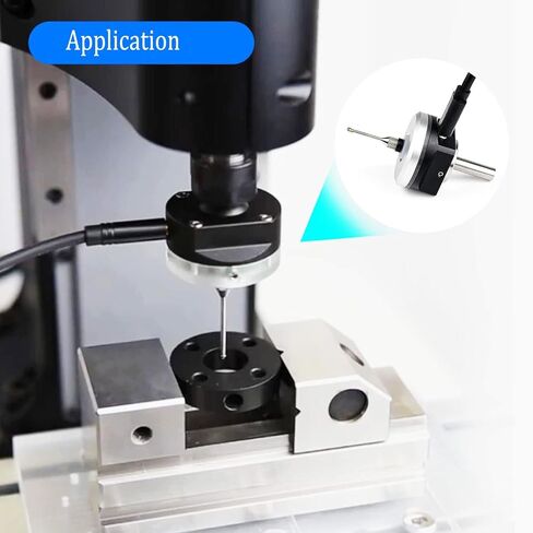 XUNKUNER 3D Edge Finder Touch Probe Compatible with Mach3 and GRBL,XYZ Coordinate Measuring Sensor, 6 MM Shank and 2M Cable，2.0 mm Tungsten Steel Ball Tip in Kuwait